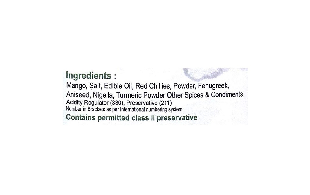 Gangawat Mango Pickle    Plastic Jar  500 grams
